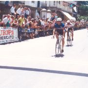 Campionato toscano 1989 cat. allievi arrivo di farnetani stefano 1° classificato