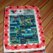 Torta celebrativa della Polisportiva Rigomagno